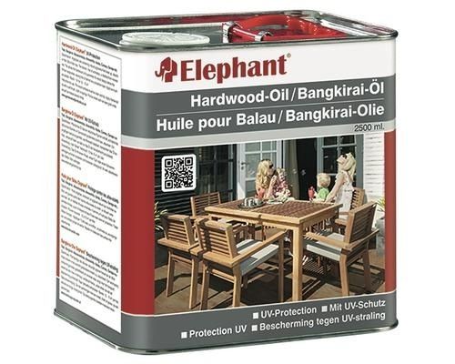 tellen Uitreiken Onaangenaam Bangkirai olie Elephant 2.5 ltr.